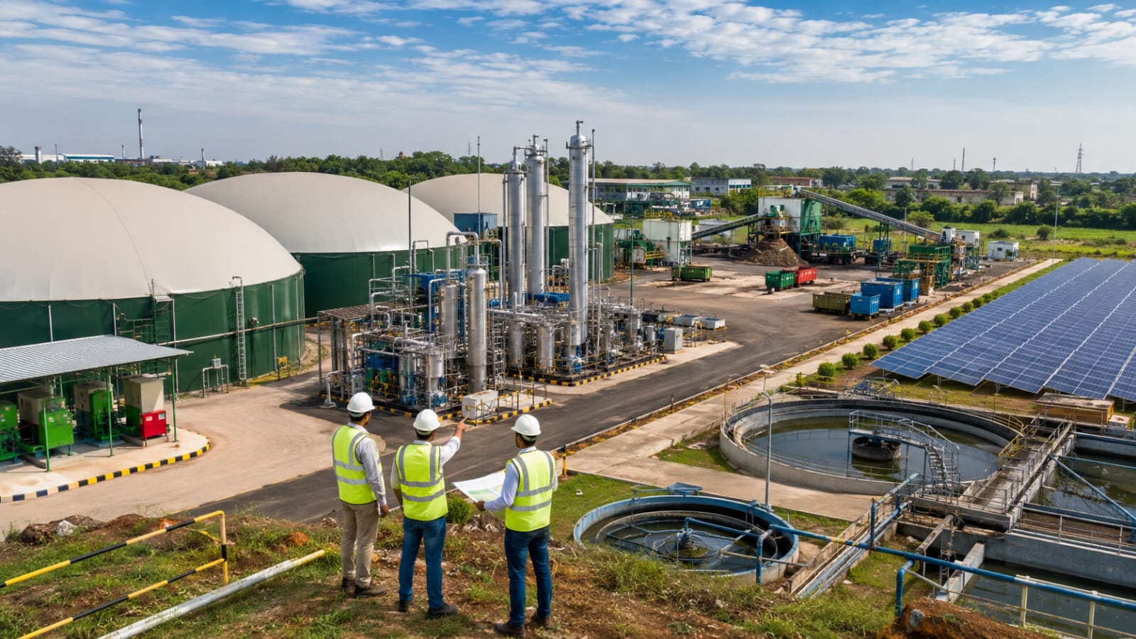 Circular economy of biogas: cattle waste to clean cooking gas, fertilizer and green campuses
